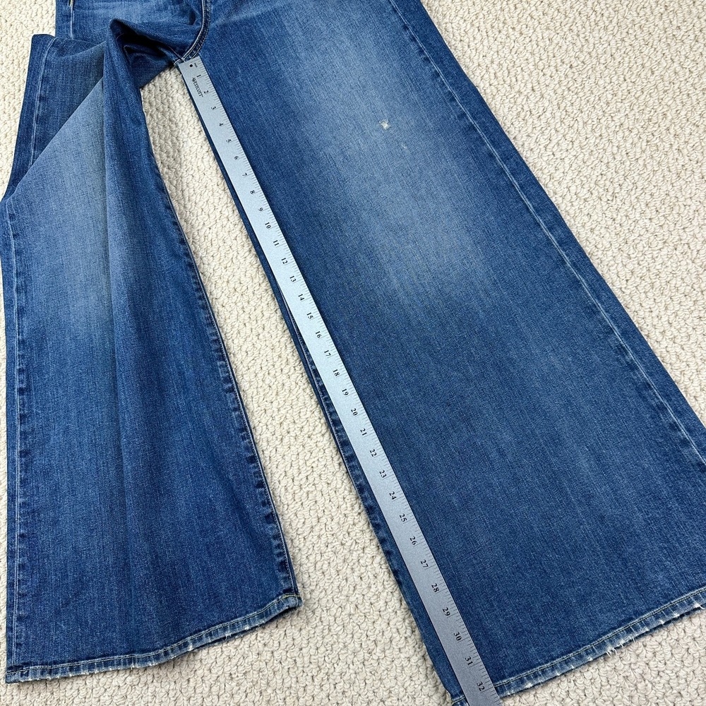Nili Lotan Jeans Fits Womens 30x32 Classic Wash Josette High Rise 70s Flare Leg - Picture 8 of 16